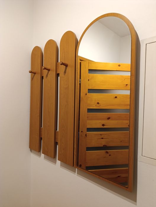 Lustro i szafka do przedpokoju