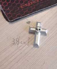 Krzyż z Czaszką 3,8cm
