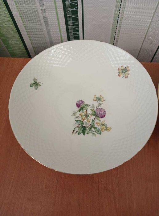 Вінтажні глибокі блюдця : Англія, Німеччина