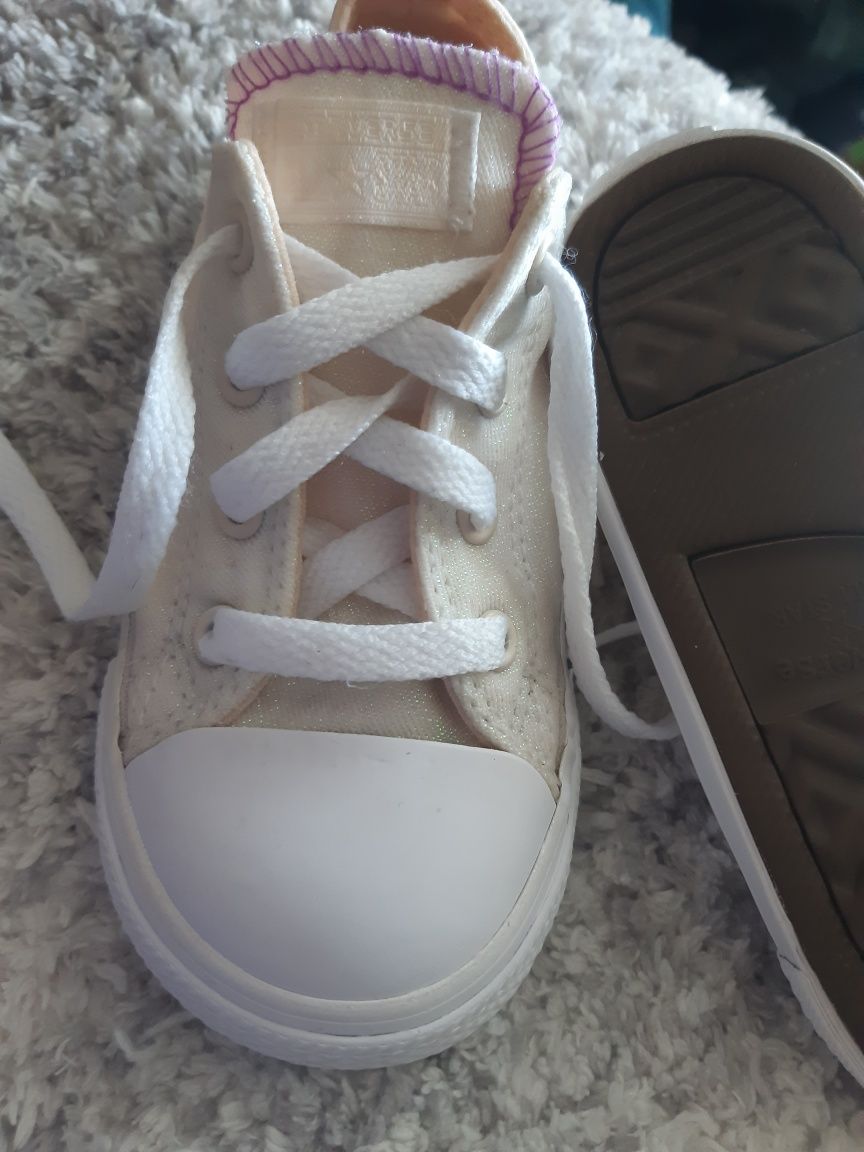 Trampki dziecięce Converse rozm EUR 25 / dl wkl  15,5 cm