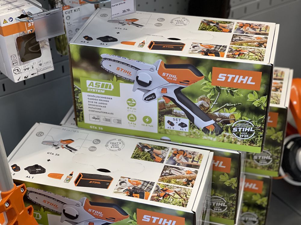 STIHL GTA 26 Kit com bateria e carregador