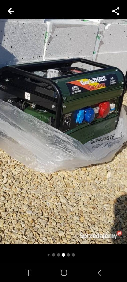 Agregat prądotwórczy niemiecki GorlsDORF GSF-8833 nowy