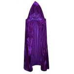 Peleryna fioletowa z weluru kostium elf Nowa Halloween
