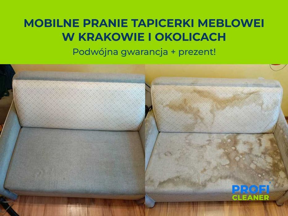 Pranie, czyszczenie tapicerki, narożników, sof, kanap, materace