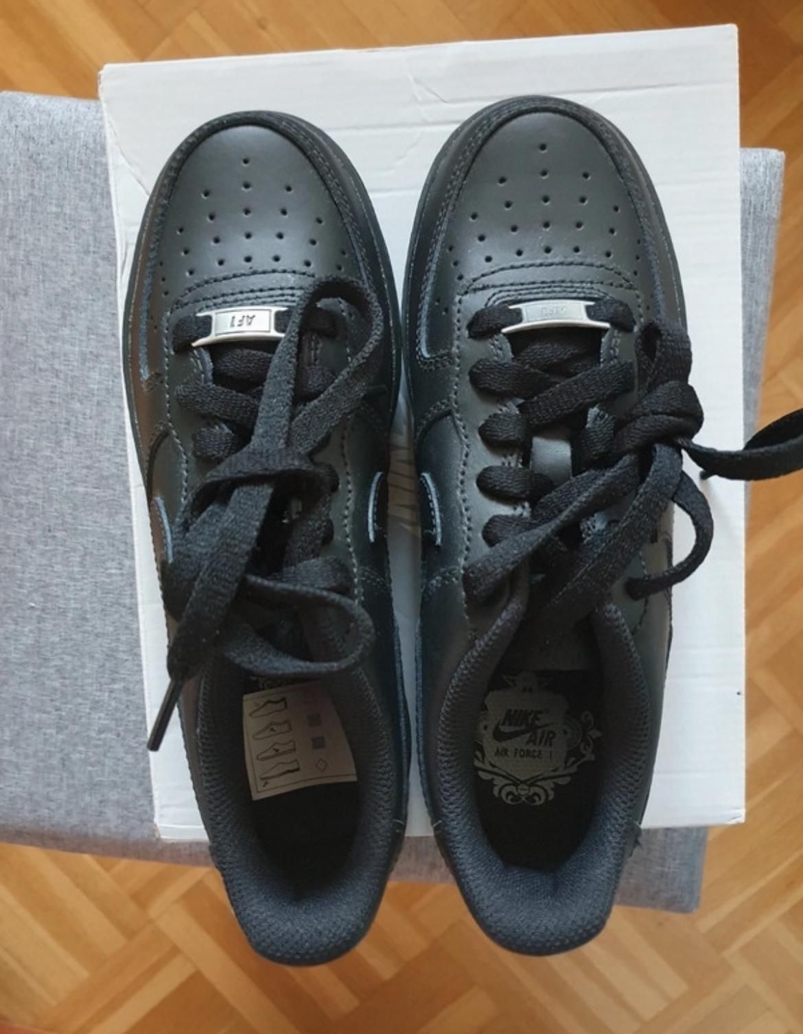 czarne NIKE air force  buty nowe obuwie damskie sneakers force 40