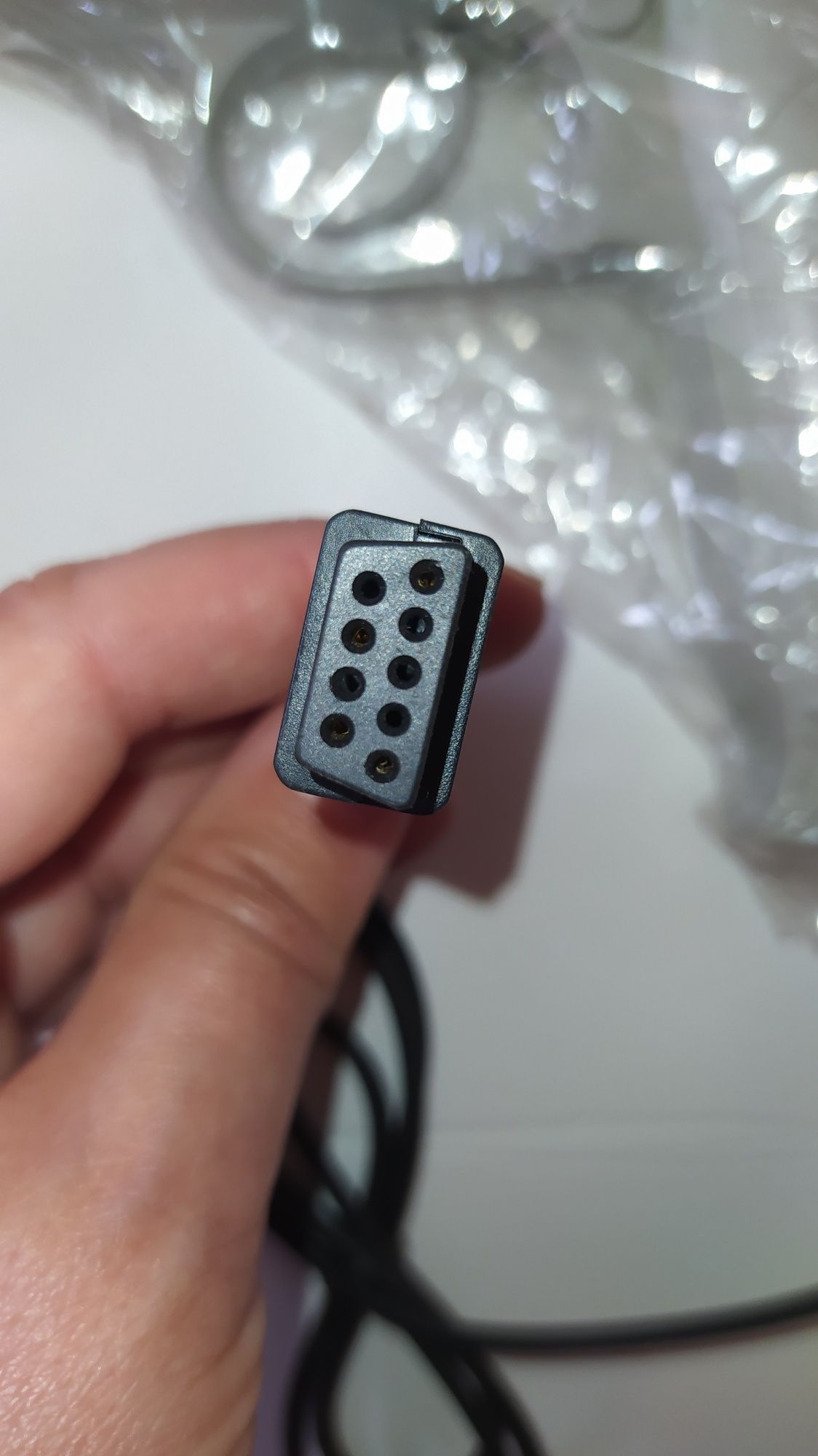 Пістолет  Dendy 8-bit вузький роз'єм 9 pin, сірий.