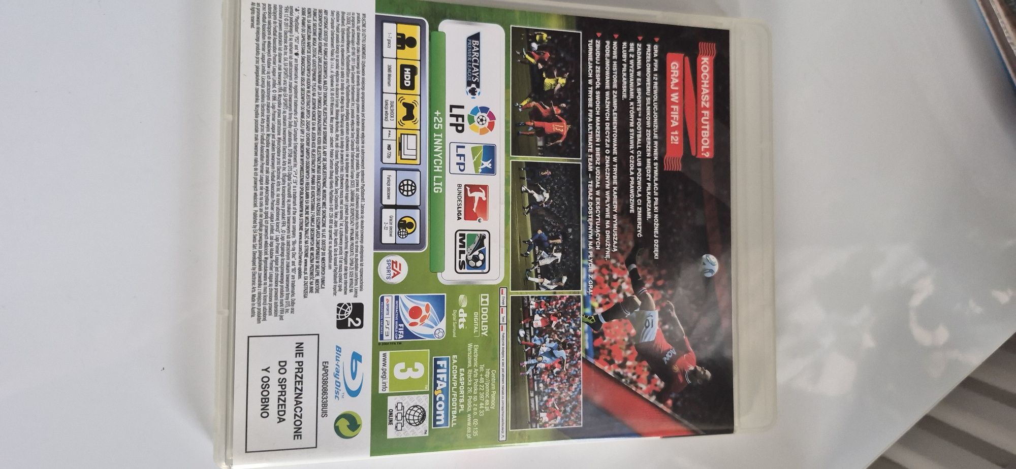 FIFA 12 PL, PS3 używana