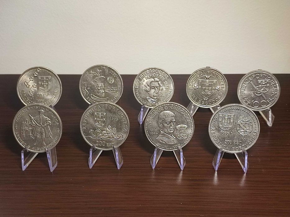 Coleção moedas comemorativas Portugal