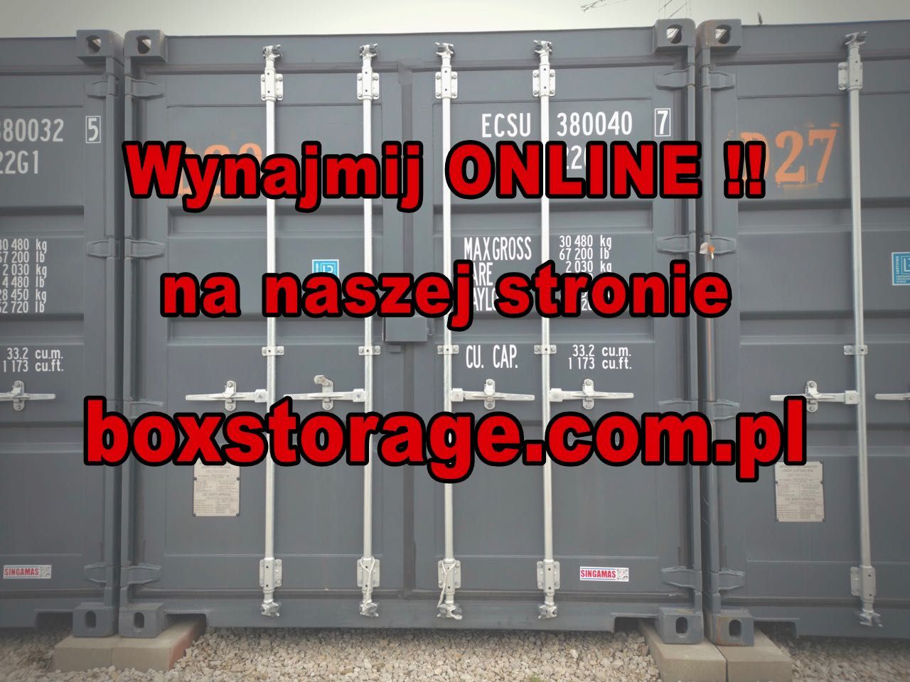 Komórka lokatorska, Magazyn, kontener - Bemowo BoxStorage Self Storage