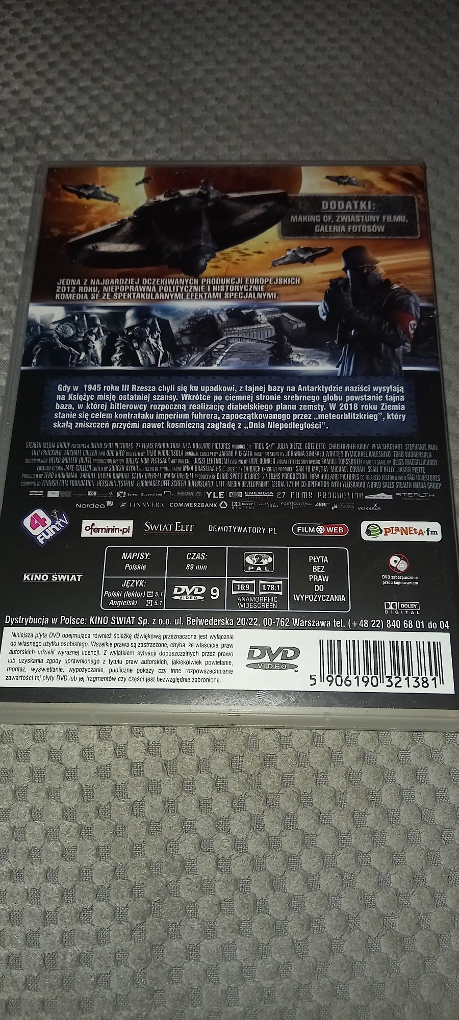 Iron sky dvd lektor pl.