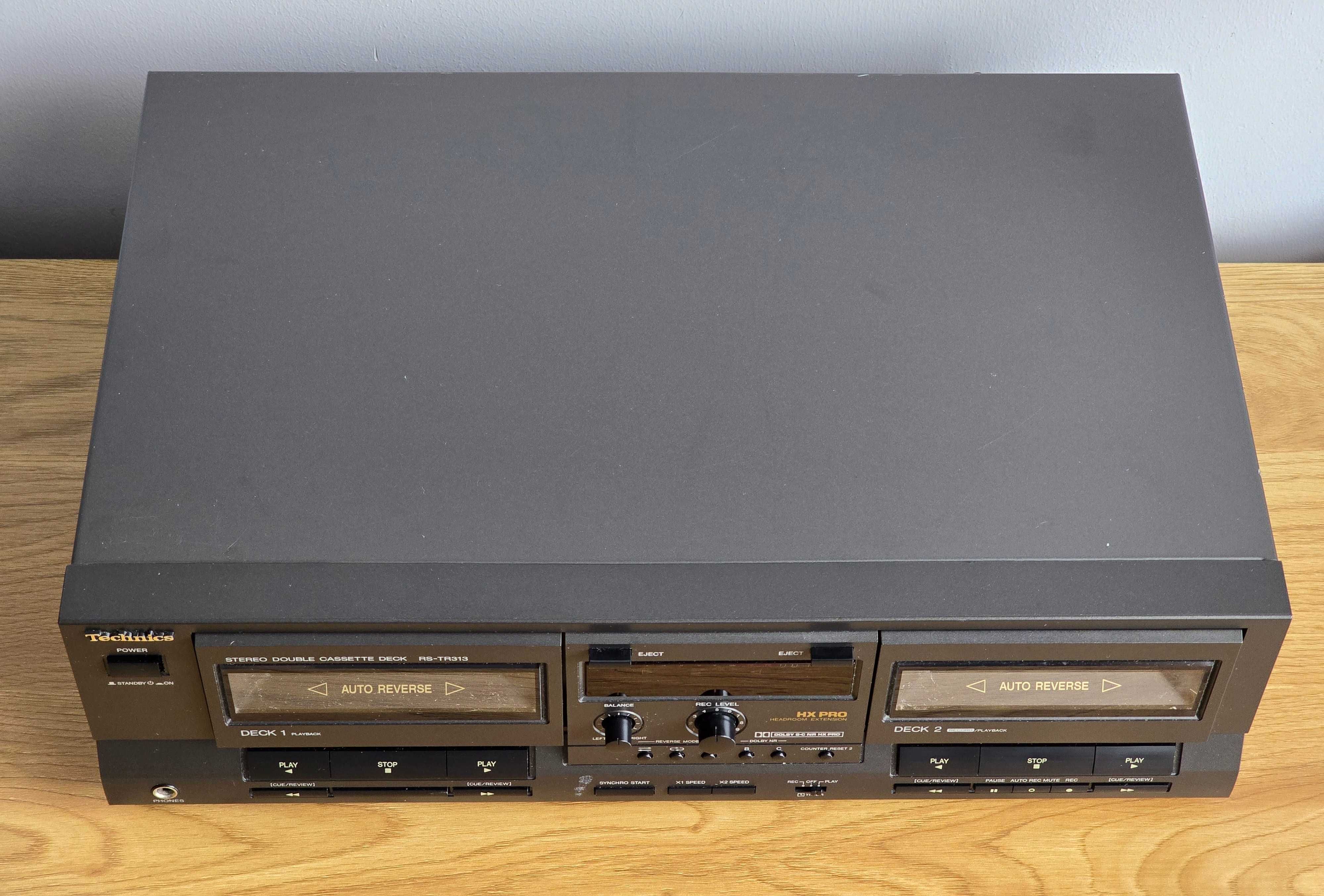 Technics RS-TR313 Magnetofon kasetowy HX PRO Autorewers