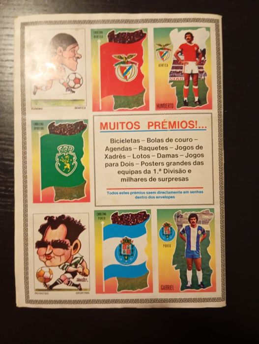 Caderneta Completa Idolos de Portugal