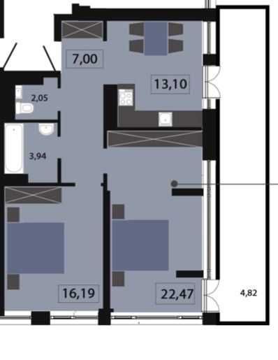 Продаю 2 кімн. кв. у ЖК Five Address/Раковського. Бузкова. Зелена.