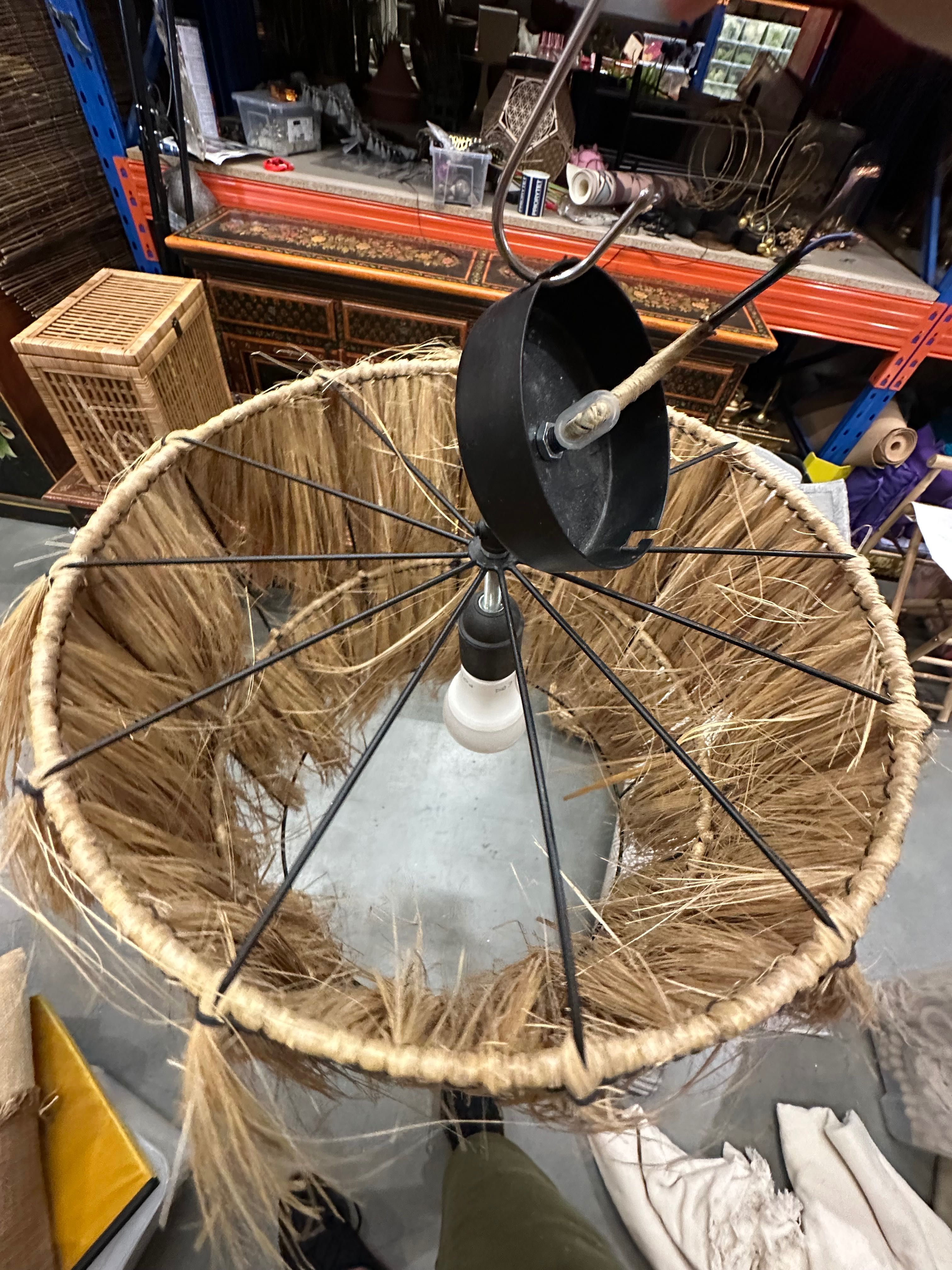 Lampa sufitowa boho
