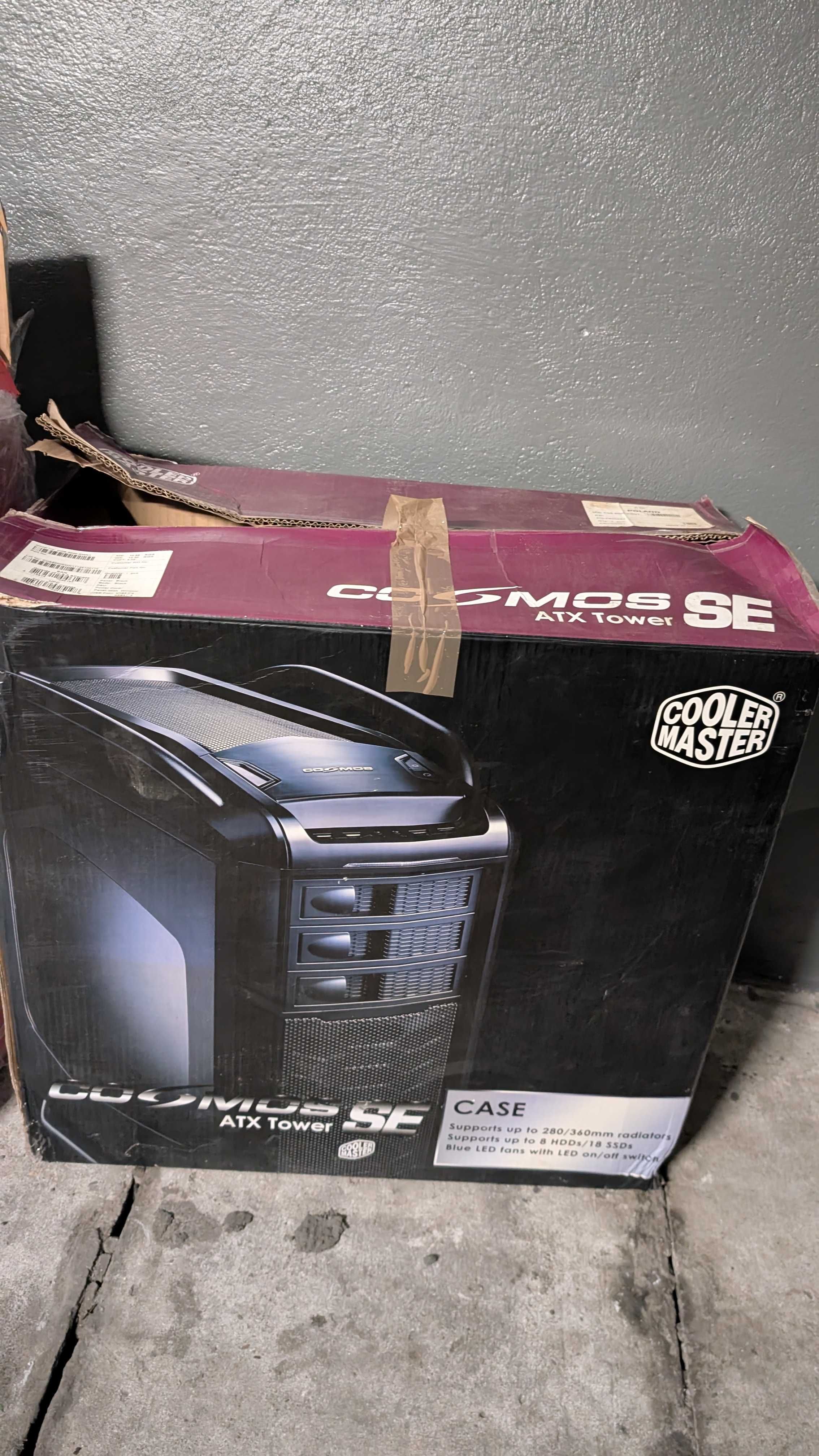 obudowa Cooler Master COSMOS SE czarna wrocław Full Tower