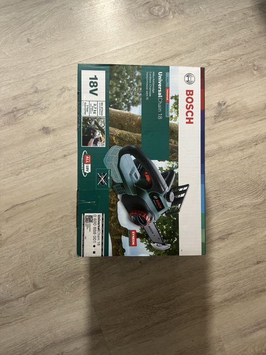 Piła elektryczna nowa bosch universalchain 18 18v