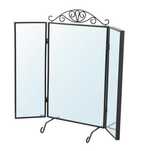 IKEA Lustro stołowe KARMSUND czarne 80x74 cm