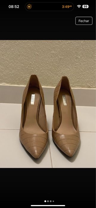 Sapatos Guess tam 37 usados 1 vez