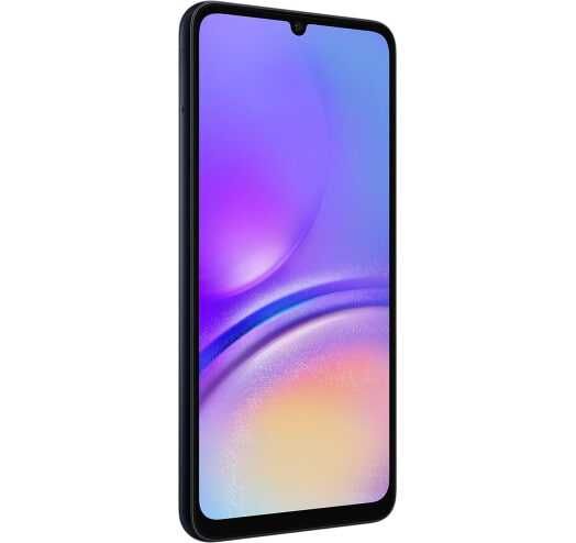 Смартфон Samsung Galaxy A05 4/128GB Black 2 SIM 6.7" GPS 50 Мп 5000mAh