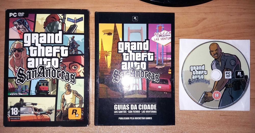 Gta grand theft auto San andreas - pc dvd-rom