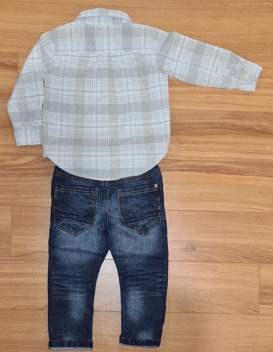 Camisa baby gap + calças next uk 2 anos NOVO