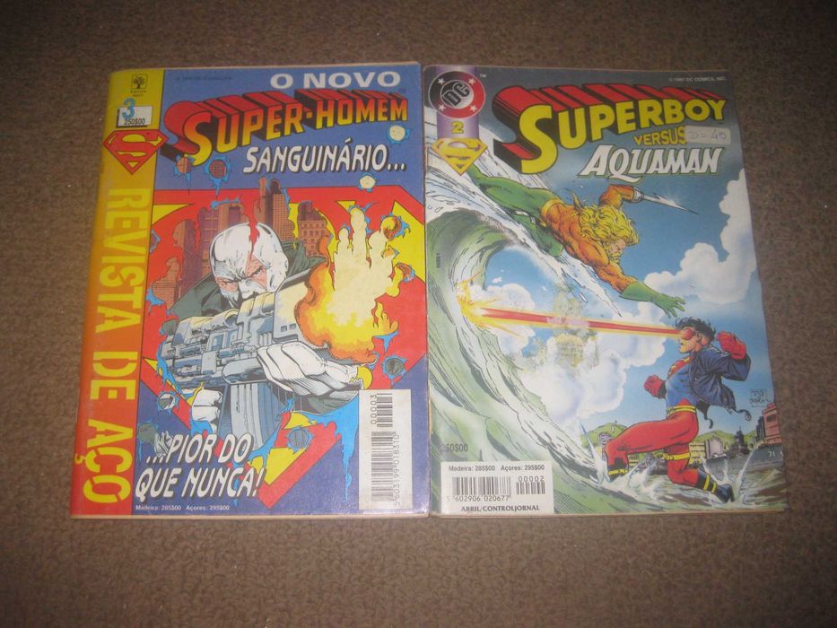 26 Livros de Banda Desenhada da Marvel e DC