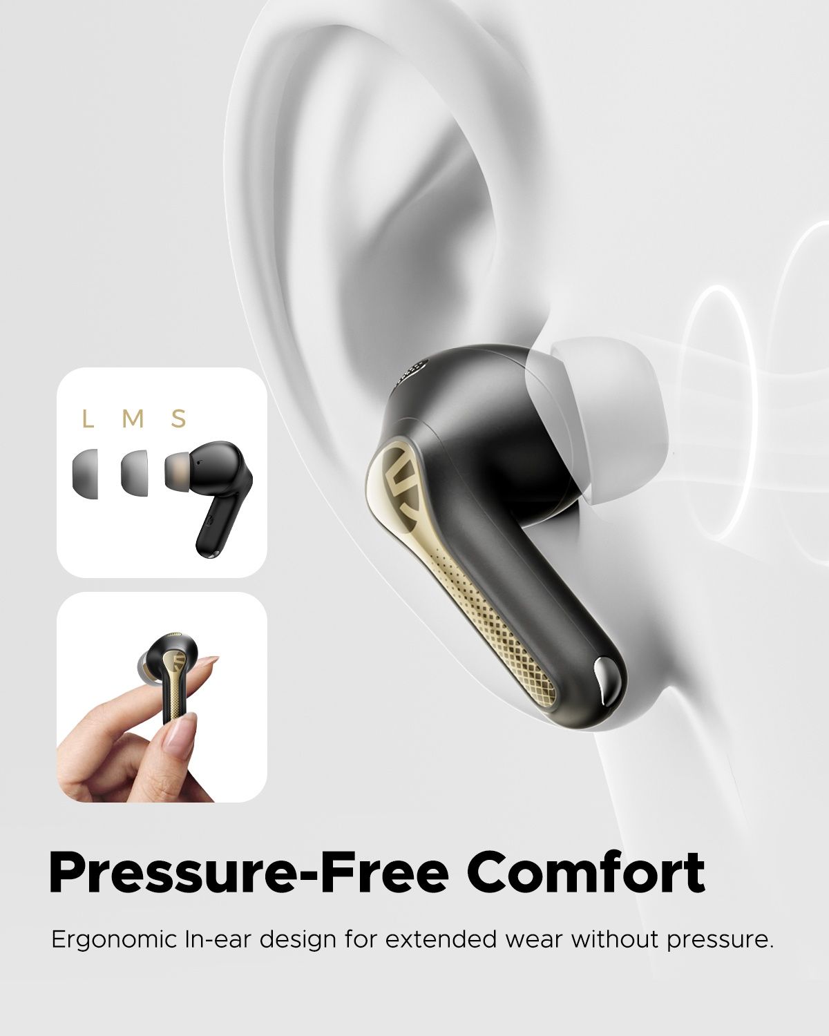 SoundPEATS Capsule3 Pro+ plus TWS/Bluetooth 5.3/ANC/LDAC