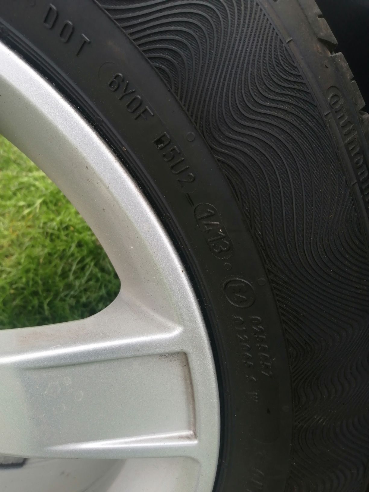 Koła 205/55 r 16", 5 sztuk Volkswagen, Audi 5x112