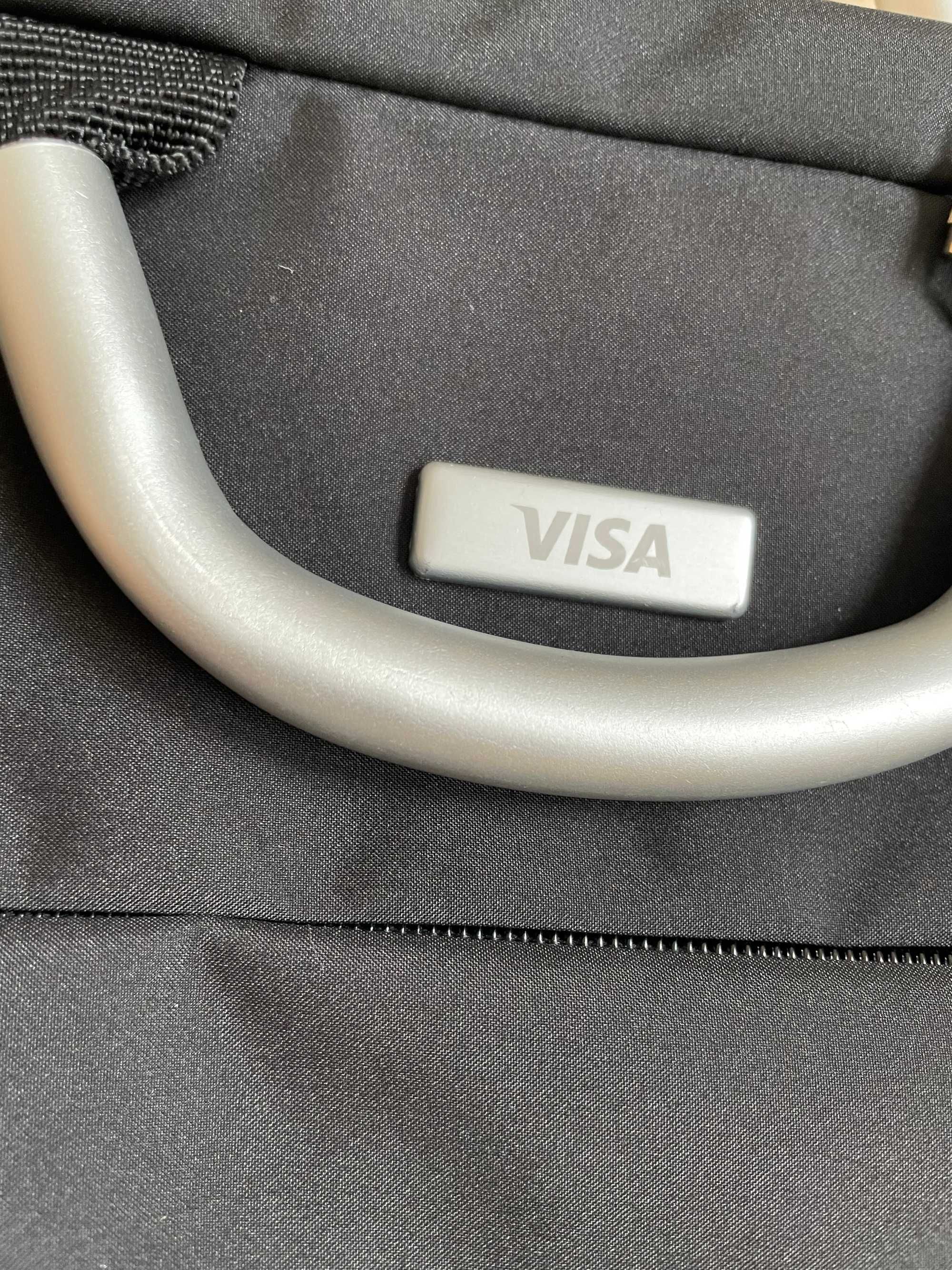 Torba na laptopa 15 cali marki Lexon z logiem VISA