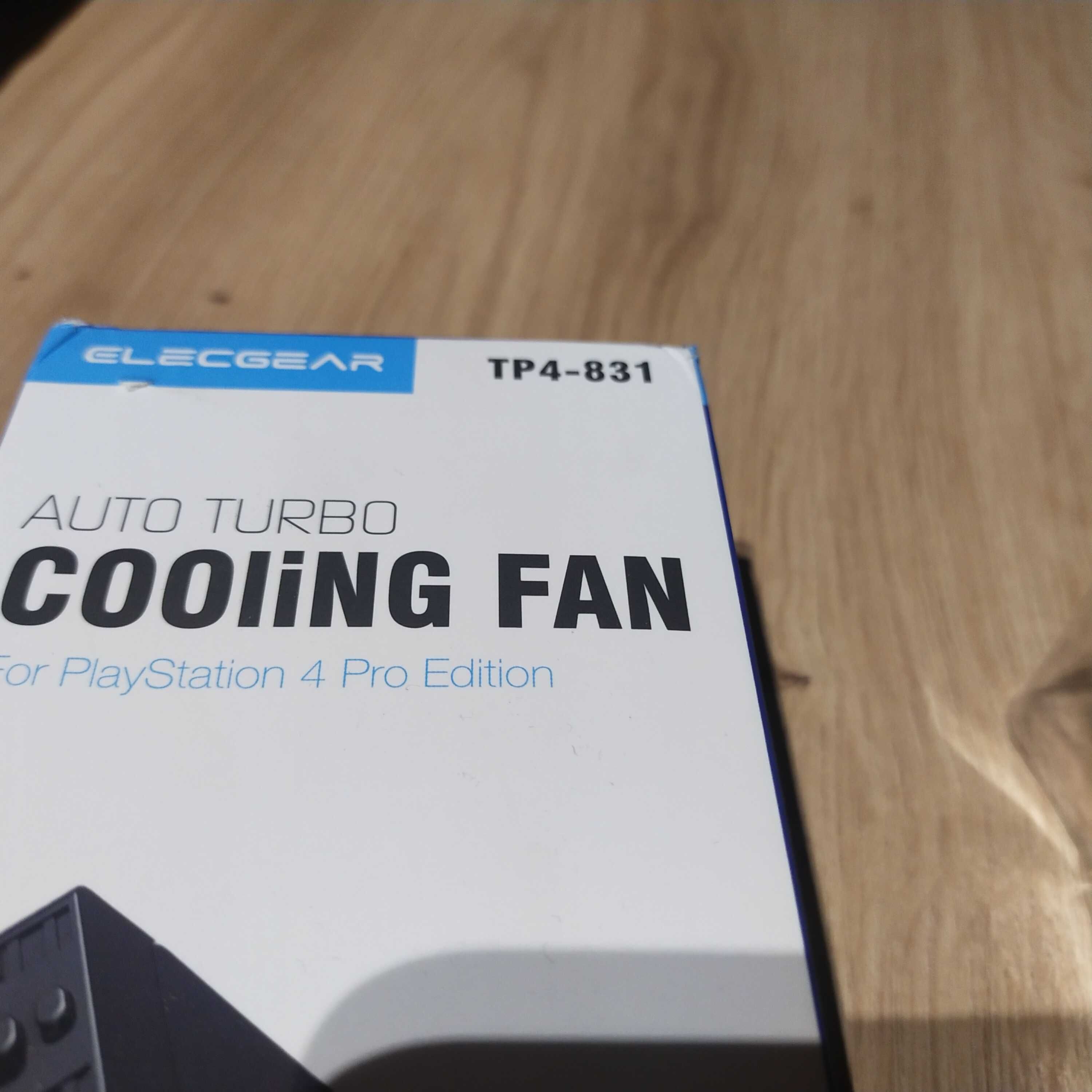 PS4 Pro Turbo Fan Cooler, ElecGear zewnętrzny wentylator chłodzący USB