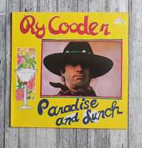 Ry Cooder Paradise And Lunch LP 12