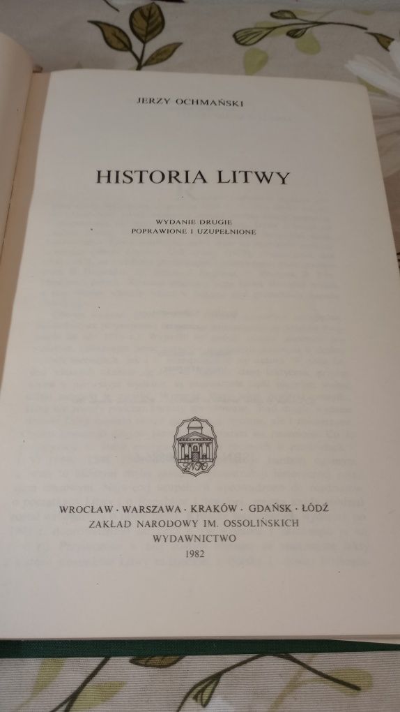 Historia Litwy. Jerzy Ochmański