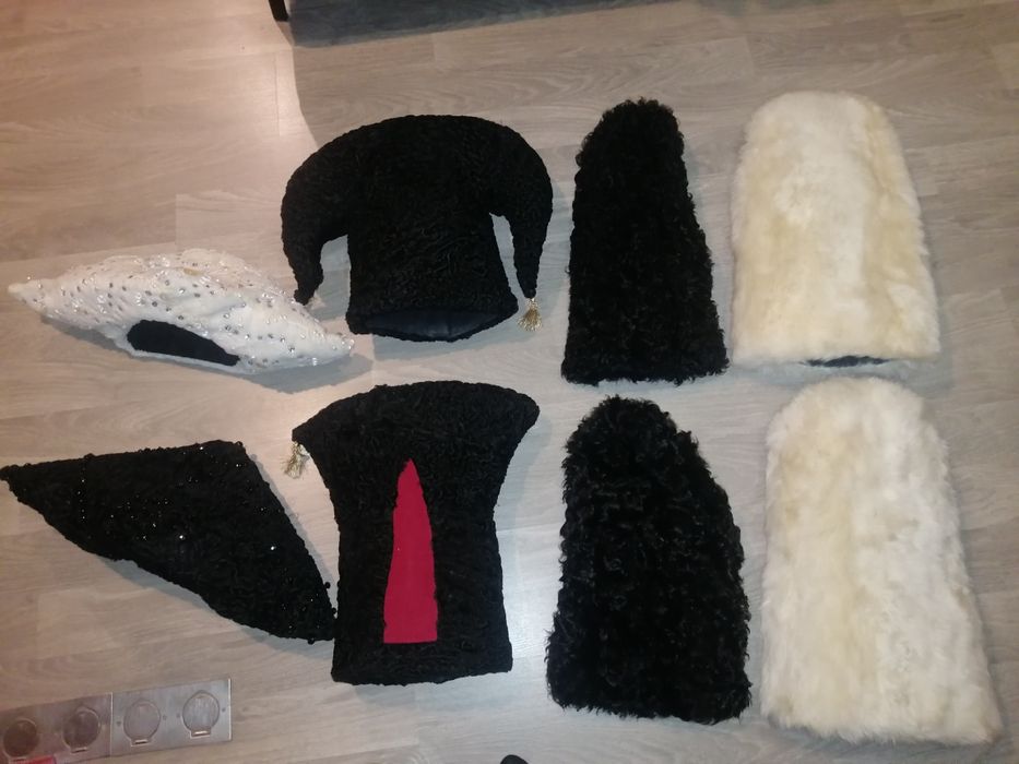 Шапки каракуль мех театральные вертеп высокие для выступлений