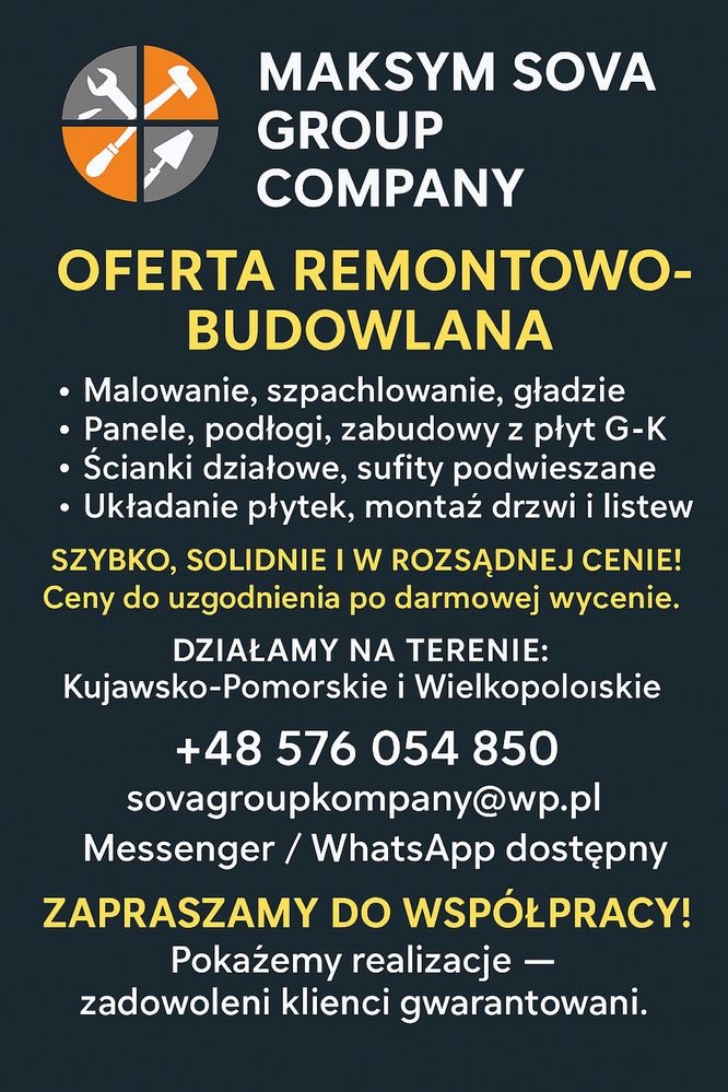 Usługi budowlane