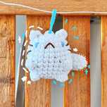 kotek kot breloczek amigurumi pluszak maskotka zabawka