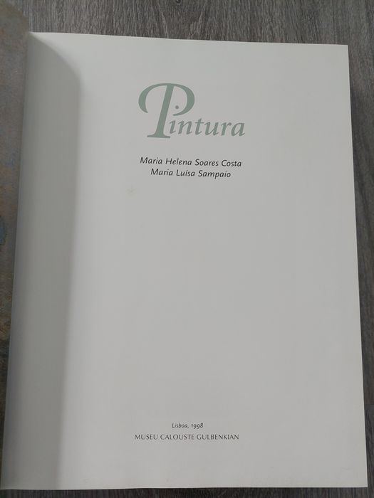 Livro de pintura da Gulbenkian