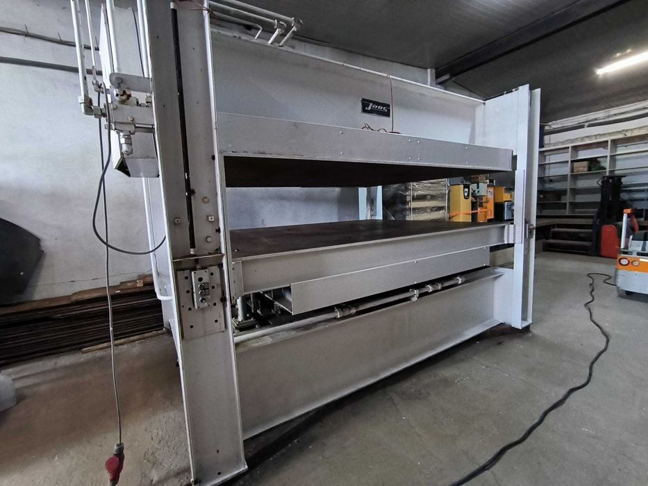 Prasa Hydrauliczna 3000mm x 2300mm do Fornirowania Prasa półkowa JOOS