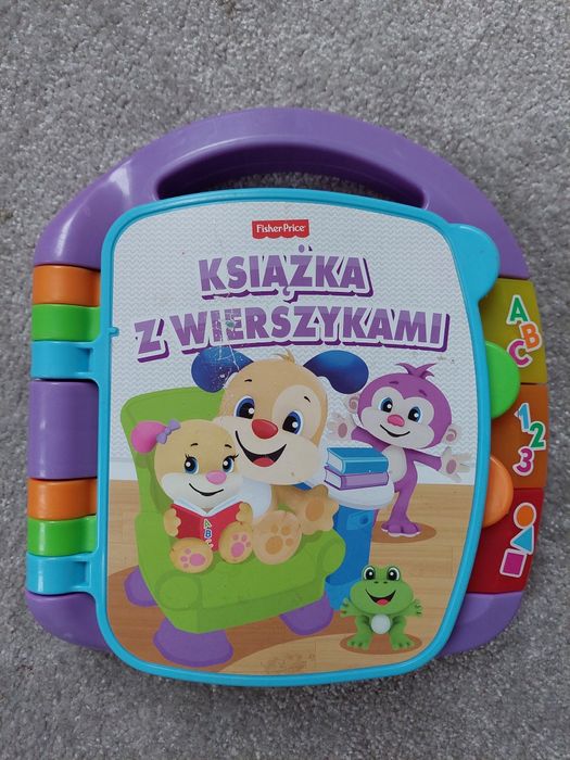 Fisher price książeczka z wierszykami