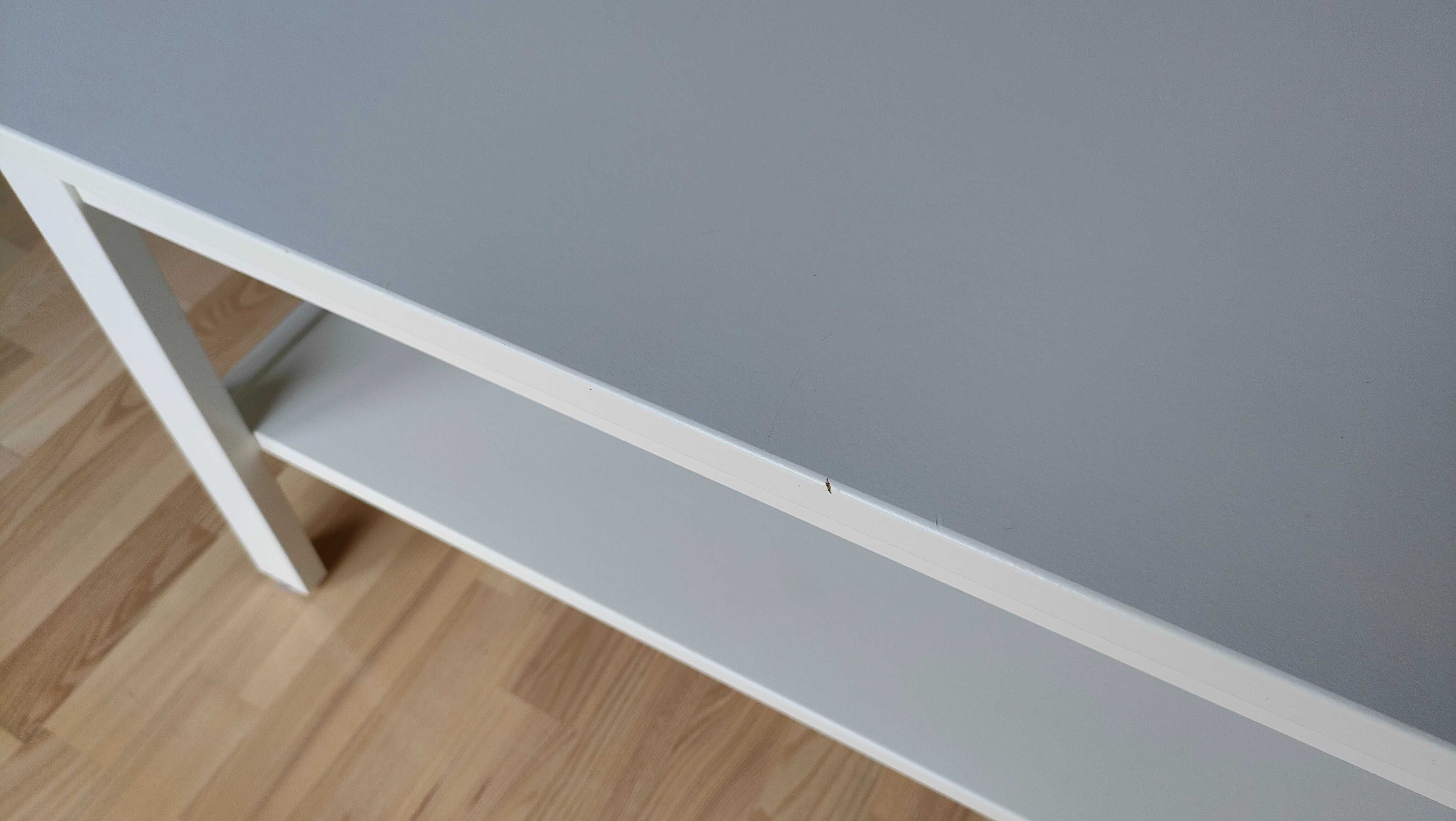 Ikea Lunnarp stolik kawowy biały 90x55x49 cm prostokątny