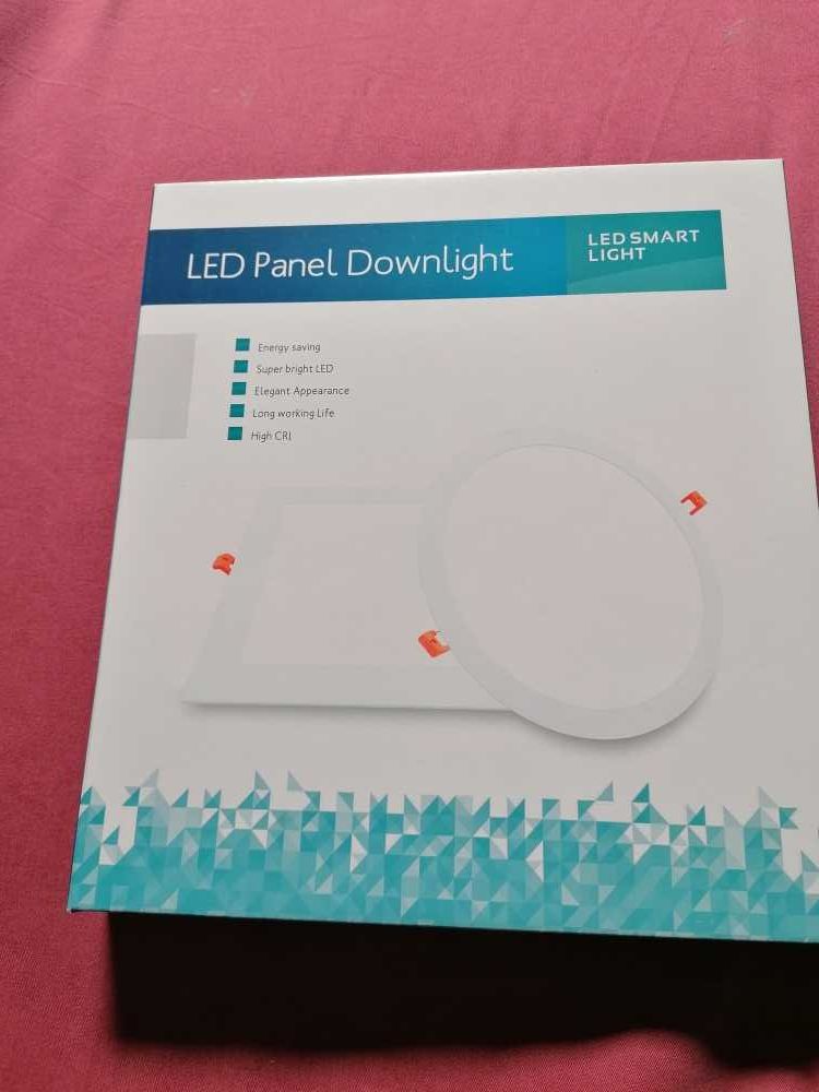 2 Lâmpadas Painel Led Circular20W Super Slim Novas