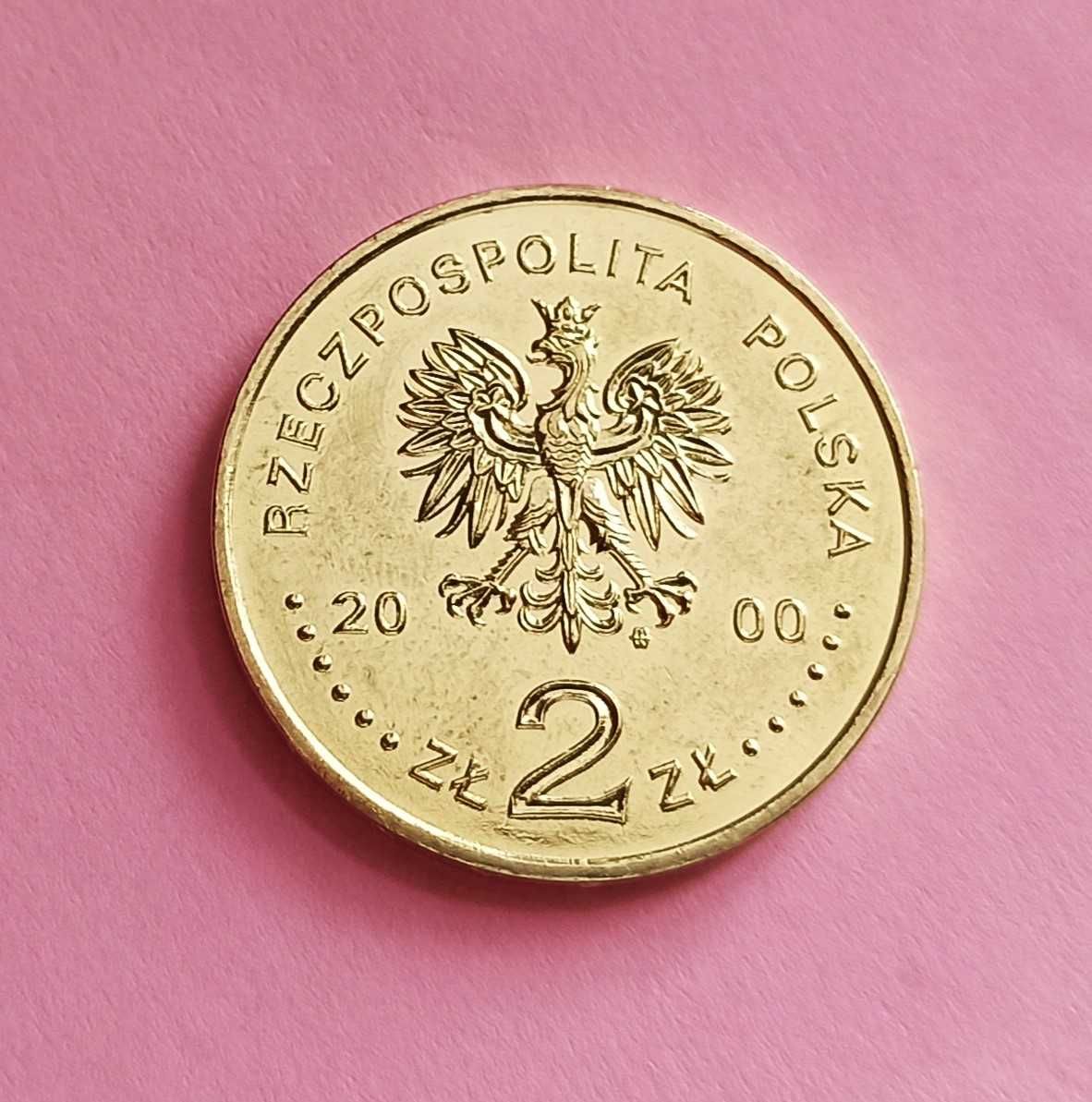 2 zł 2000 r. 1000-lecie Wrocławia