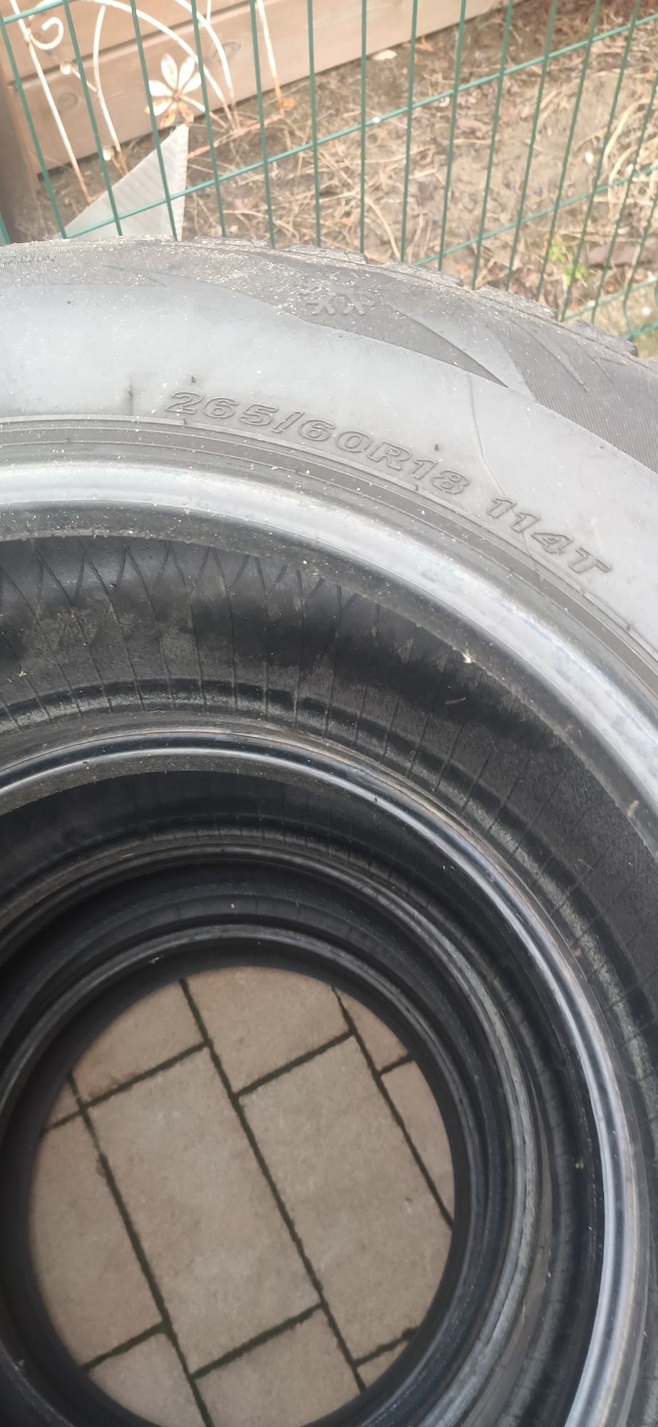 Opony 265/60 R18 114t