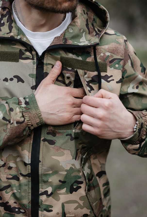 Чоловічий костюм Soft shell Easy Мультикам легкий демісезонний S-3XL