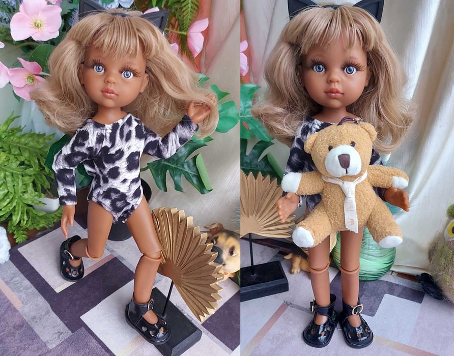 Нова шарнірна лялька Кора Paola Reina Іспанія, Паола Рейна, аутфіти