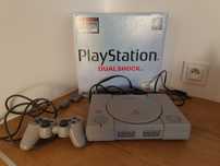 Ps1 konsola w kartonie plus pad Oryginalny