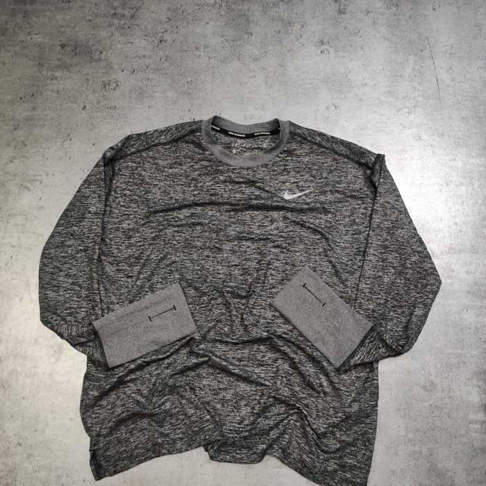 DAMSKA Koszulka Sportowa Longsleeve Długi Rękaw Dri-Fit Nike Bieganie