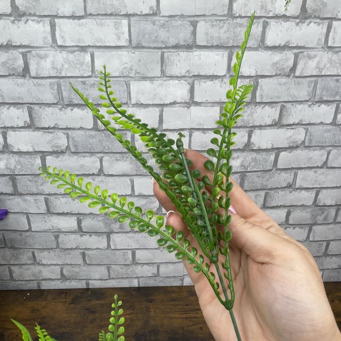 Pik zielony dekoracyjny, 12 szt kwiaty sztuczne