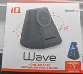Głośnik iQ Wave IQWHS1 2x5W BT5.1 ładowarka Magsafe 7.5W Qi 15W