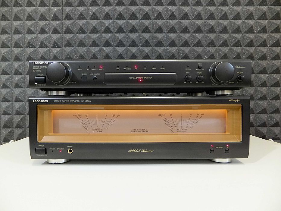 Technics SU-C800U + SE-A900S / przedwzmacniacz + końcówka mocy