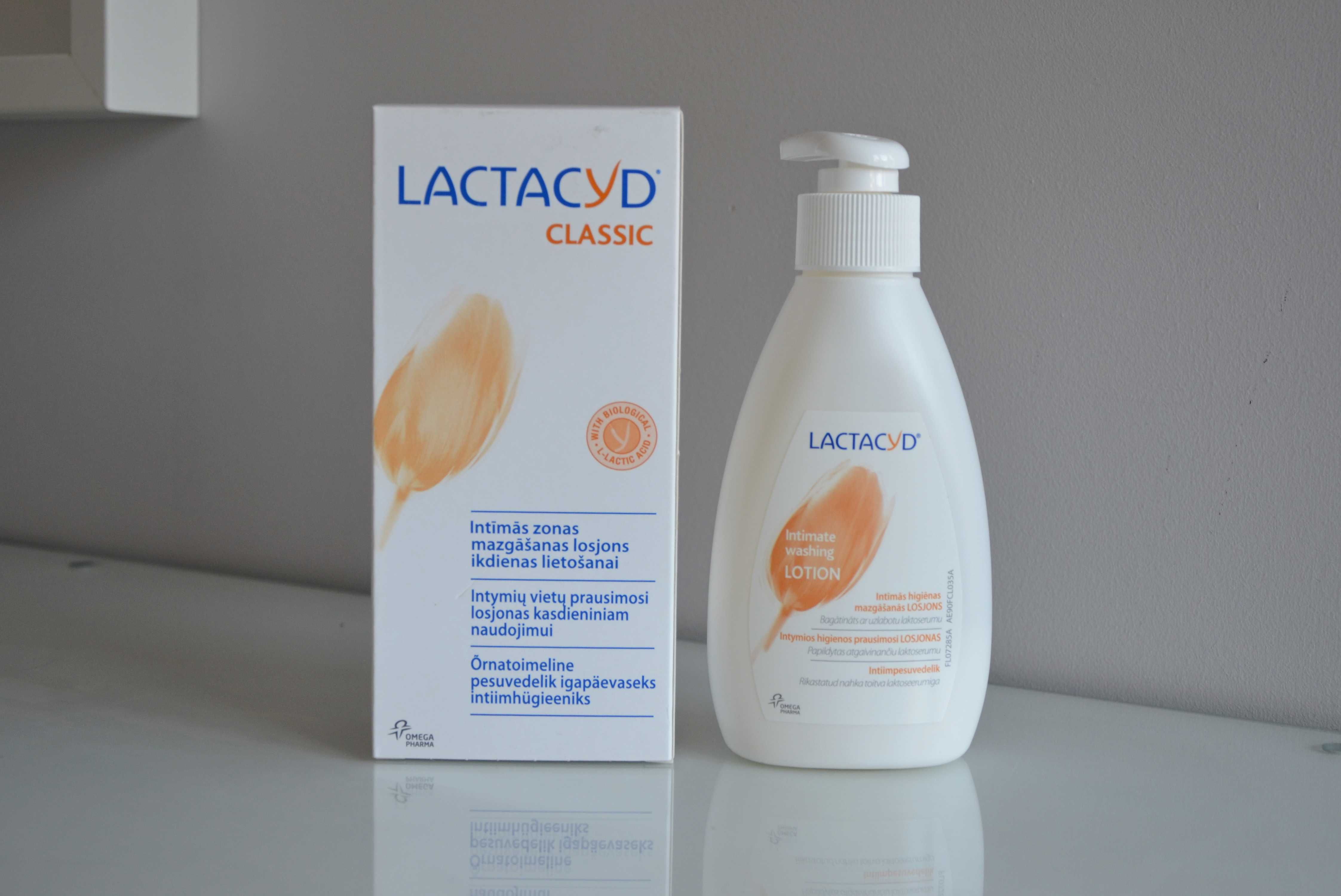 Lactacyd Classic płyn żel do higieny intymnej z pompką 200 ml